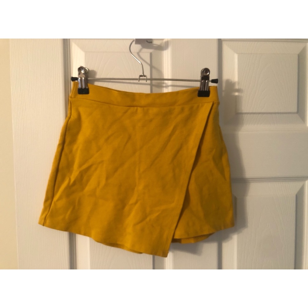 Mustard Yellow Skort